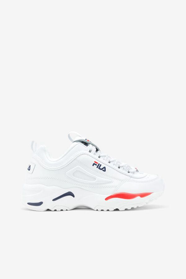 Fila Disruptor 2 X Ray Tracer White Women's Sneakers - White/Navy/Red,NZ 26-59201